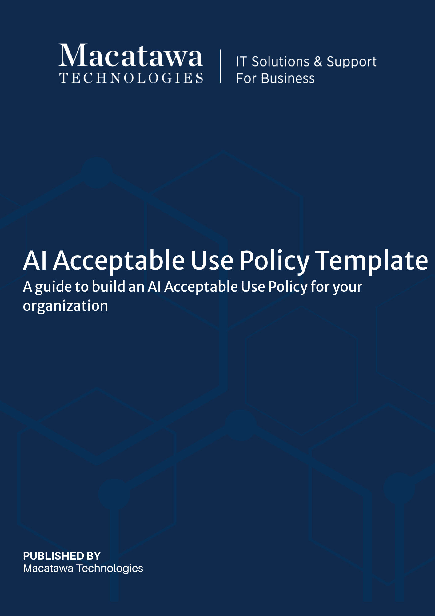 AI Policy Template AI Policy Template